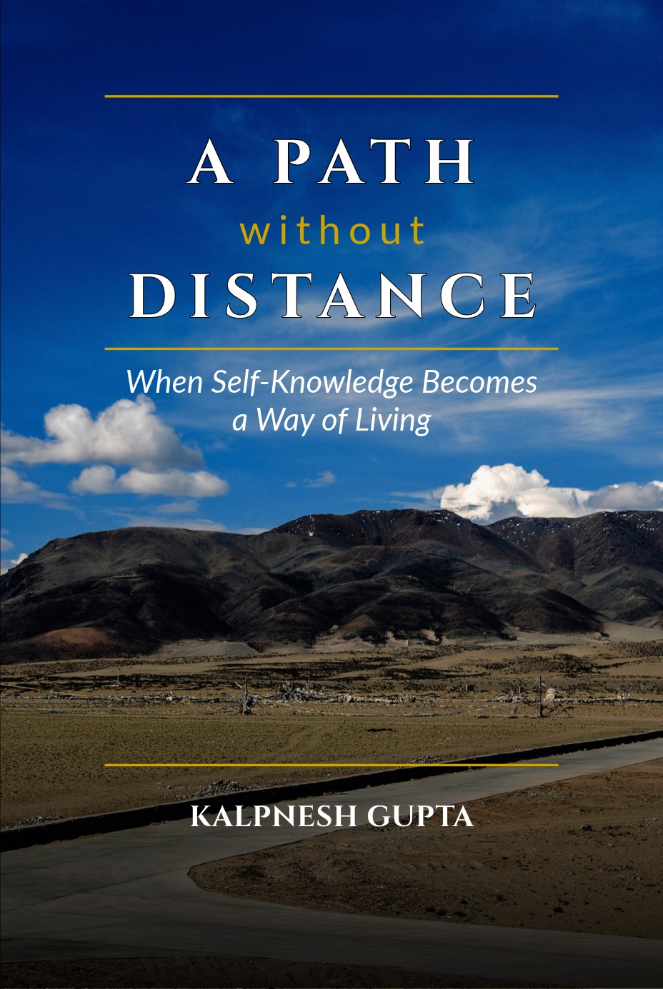 Cover of A Path Without Distance by Kalpnesh Gupta